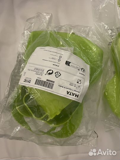 Набор детской посуды Mata Икеа IKEA новый