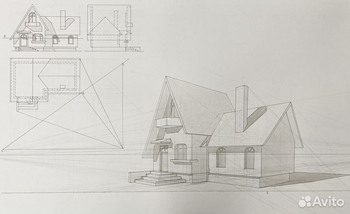 Чертежи, рисунок, макеты, проекты