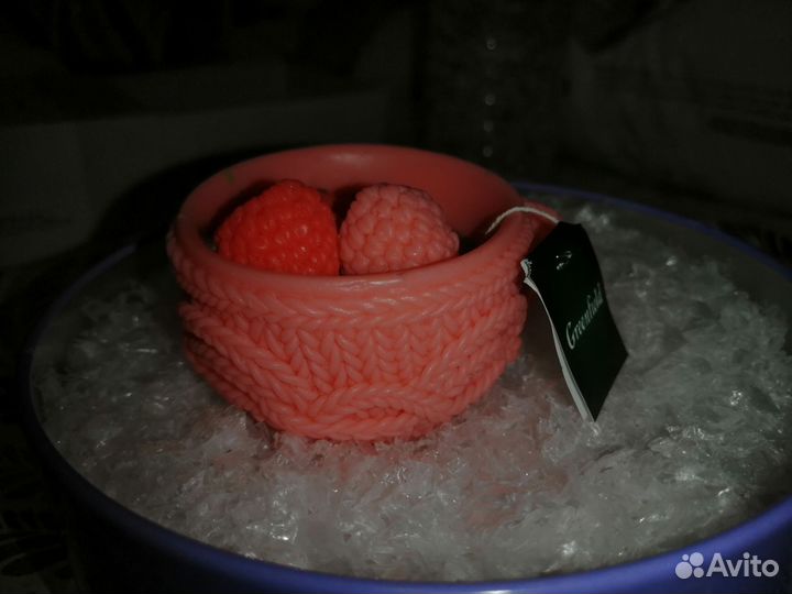 Мыло ручной работы чашка с блюдцем