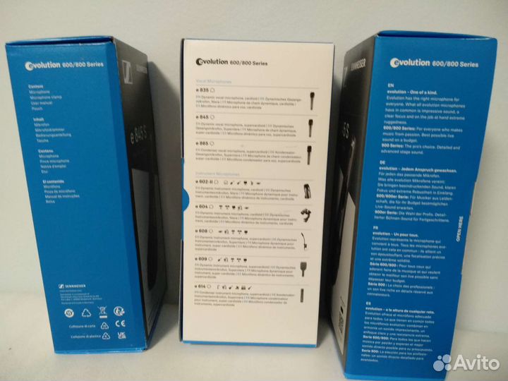 Микрофон Sennheiser E 845-S оригинал из Германии