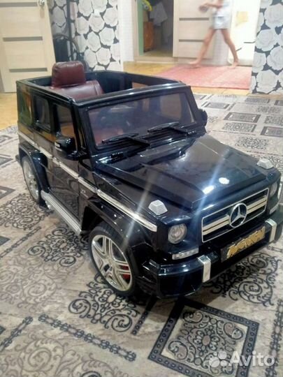 Детский электромобиль джип Мерседес