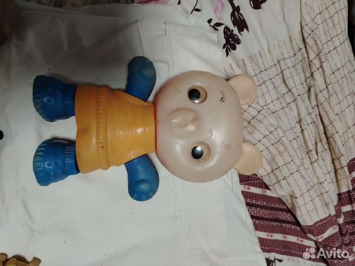 Детские игрушки пластиковые СССР