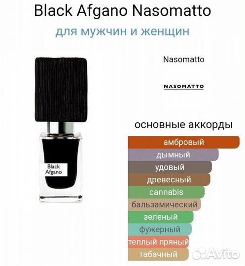 Black AfganoNasomatto