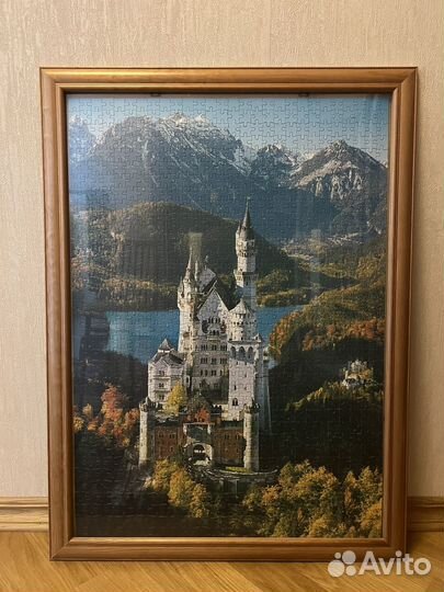 Пазлы. Замок Нойшванштайн