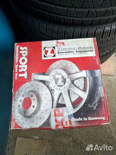 Тормозные диски Zimmerman Sport 280.3160.52 Honda