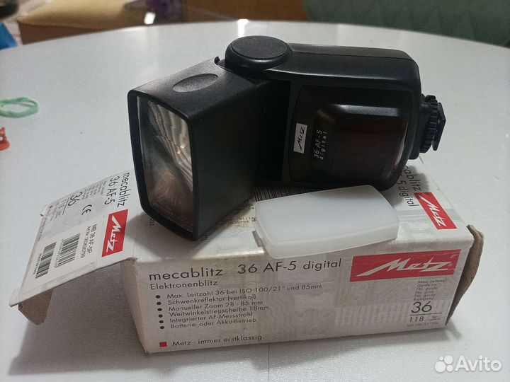 Вспышка Metz Mecablitz 36 AF-5P (для Pentax)