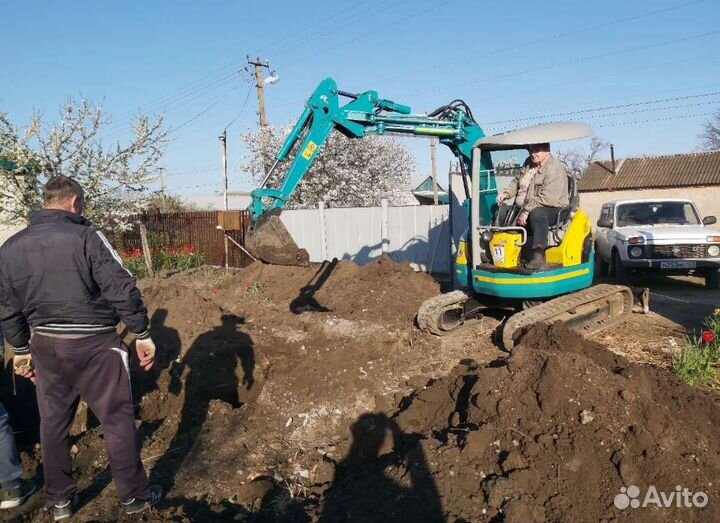 Услуги мини экскаватора