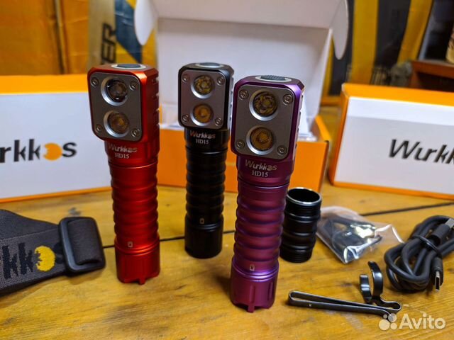 Wurkkos hd15 светодиодный фонарь