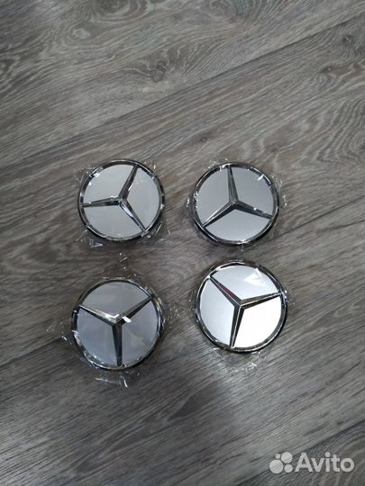 Центр литых дисков mercedes 75мм