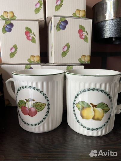 Набор кружек новых 6 шт
