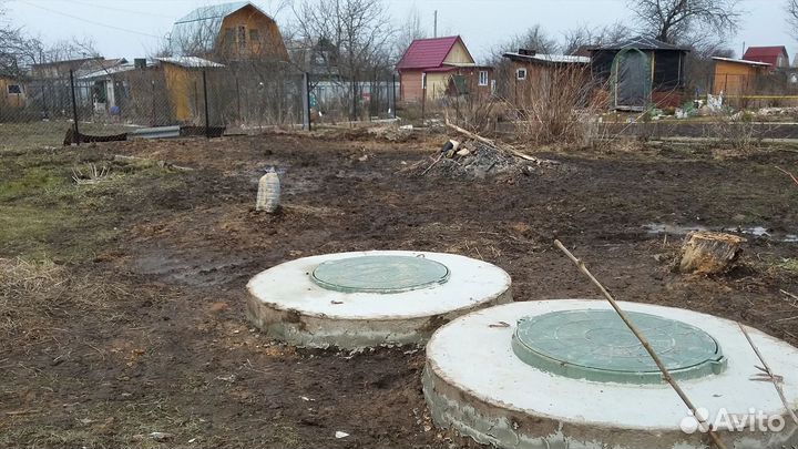 Септик из жби колец: монтаж под ключ