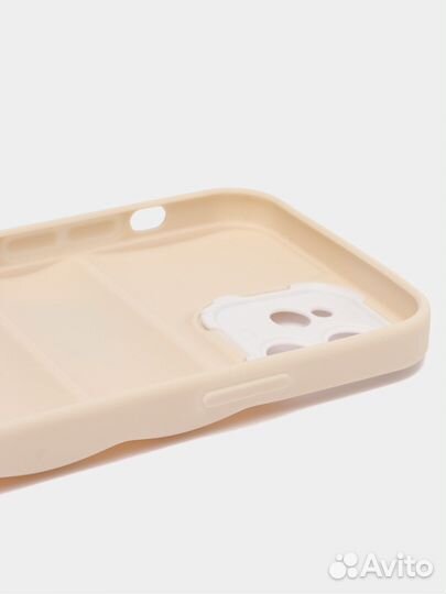 Чехол на iPhone бежевый (все модели)