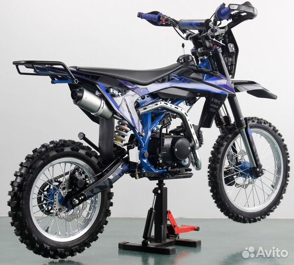 Питбайк Racer TRX140Е синий