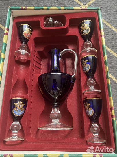 Новый набор Лафетник и рюмки