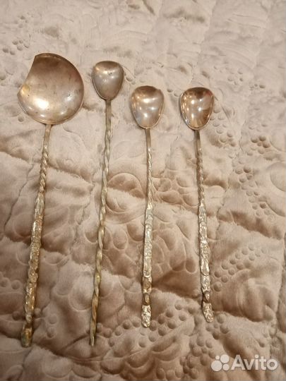 Чайные ложки мельхиор СССР
