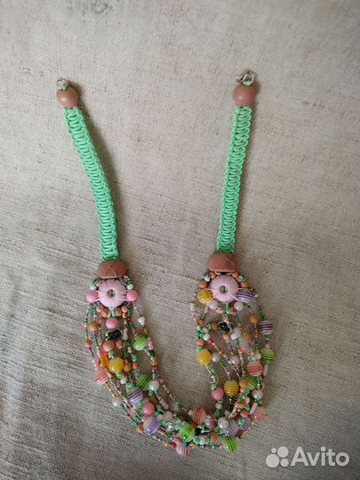 Бусы бохо стиль
