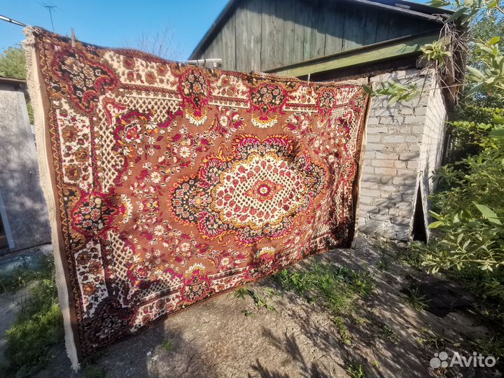 Ковры шерстяные СССР бу