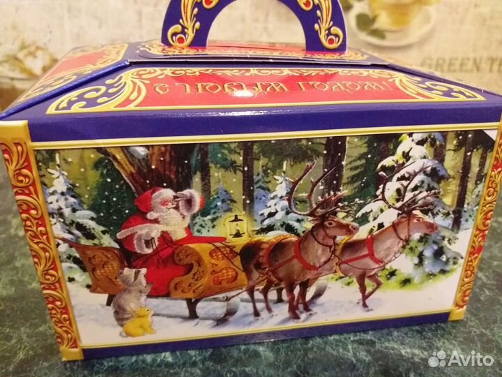 Новогодняя подарочная упаковка