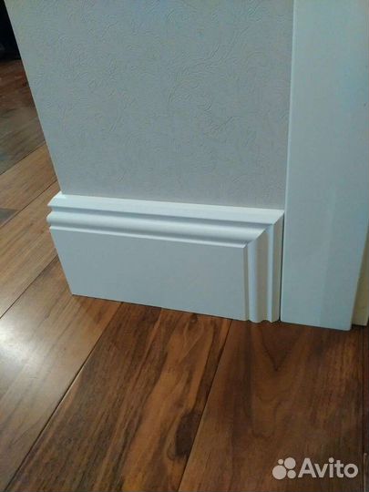 Установка плинтуса мдф дюрополимер покраска