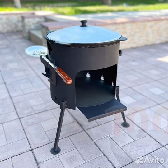 Печка под казан