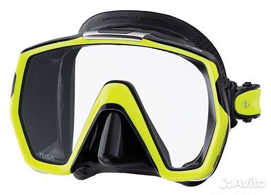 Маска для снорклинга с монолинзой Freedom Hd Black