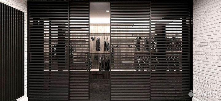 Межкомнатная перегородка из реек