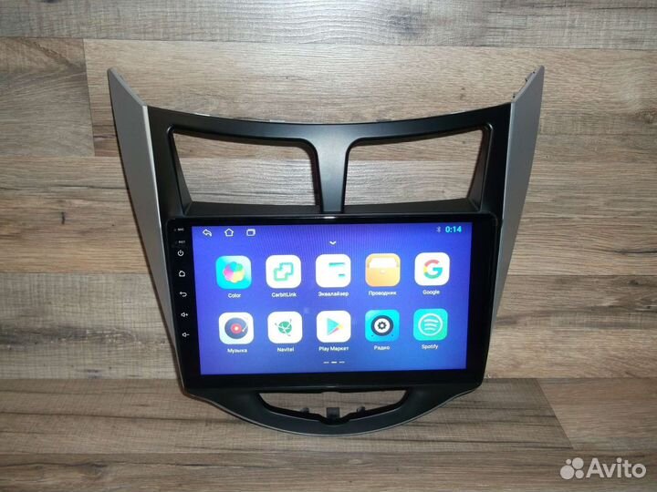 Штатная магнитола Hyundai Solaris Android/GPS