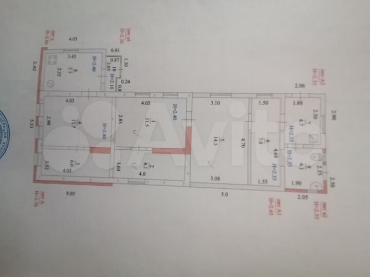 Дом 49 м² на участке 2 сот.