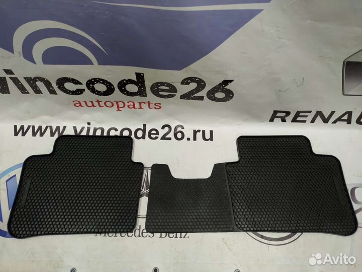 Коврики в салон резиновые Ева соты Kia Rio 10-17