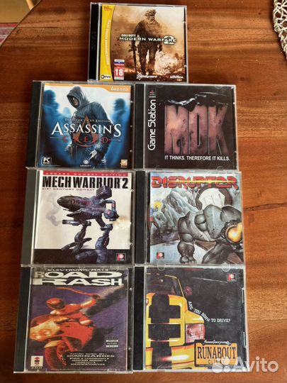 Игры для пк на дисках