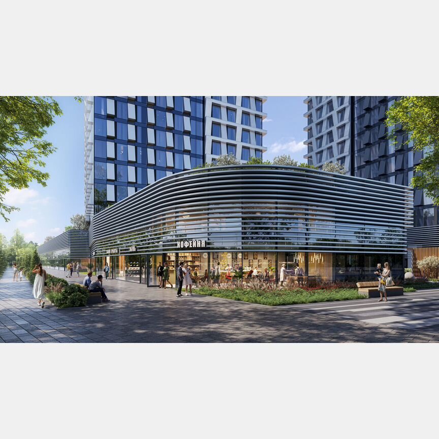 2-к. апартаменты, 72,2 м², 14/35 эт.