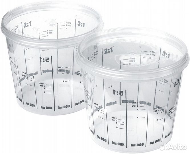 Емкость для смешивания красок мерные стаканы