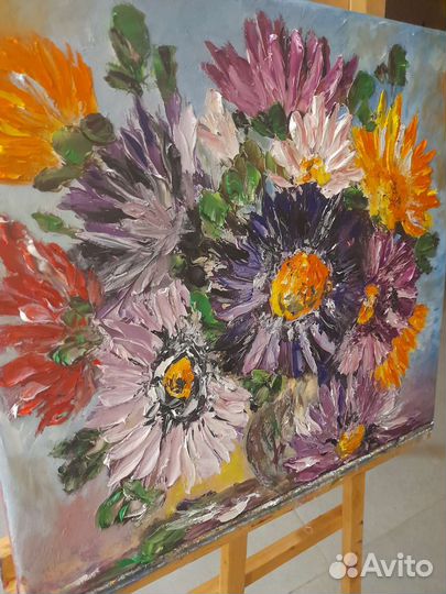 Картина маслом на холсте 50на50см