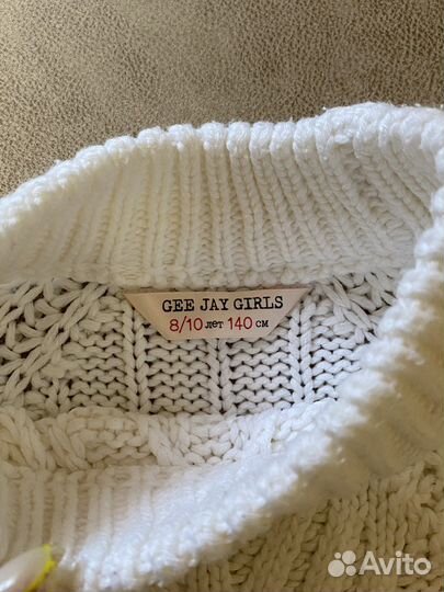 Кофта 140, шапка, варежки