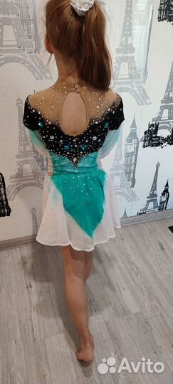 Костюм для фигурного катания 128 134