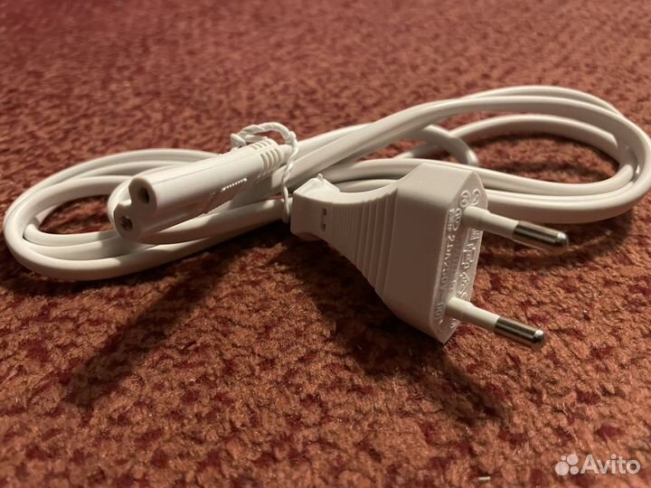 Провод с вилкой и переходником