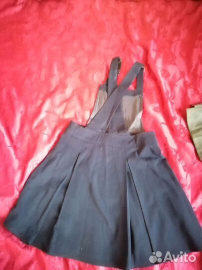 Школьная форма для девочки синяя 146