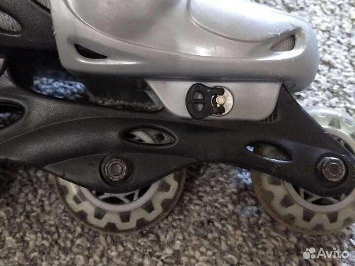 Роликовые коньки детские раздвижные р. 31-34