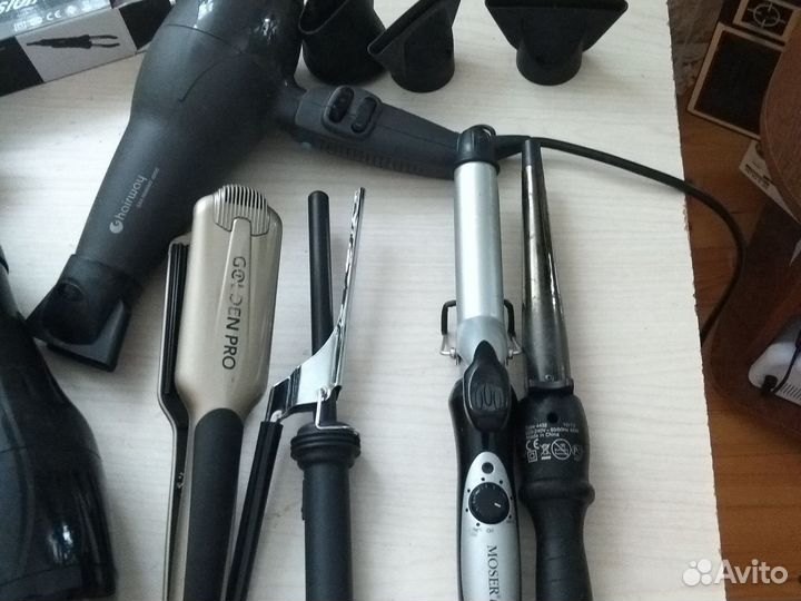 Плойки,фены, диффузор, щипцы для наращивания волос