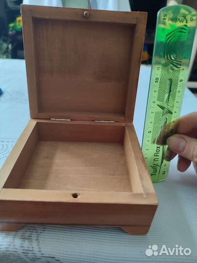 Шкатулка деревянная СССР