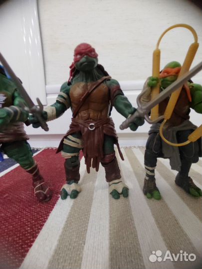 Фигурки Черепашки ниндзя tmnt 4