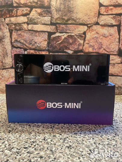 Магнитола Bos-mini BOS-A658D pro 4+64 Gb carplay+