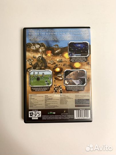 Star Wars: Empire AT War лицензия Европа DVD-box