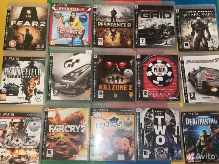 Диски для ps3