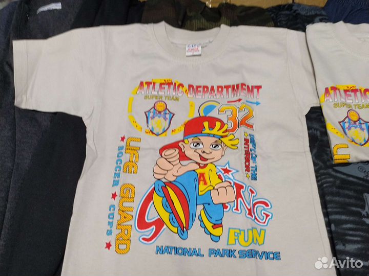 Пакет детских вещей для мальчиков от 4 до 8 лет