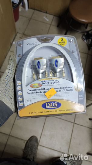 Кабель DVI-D to DVI-D