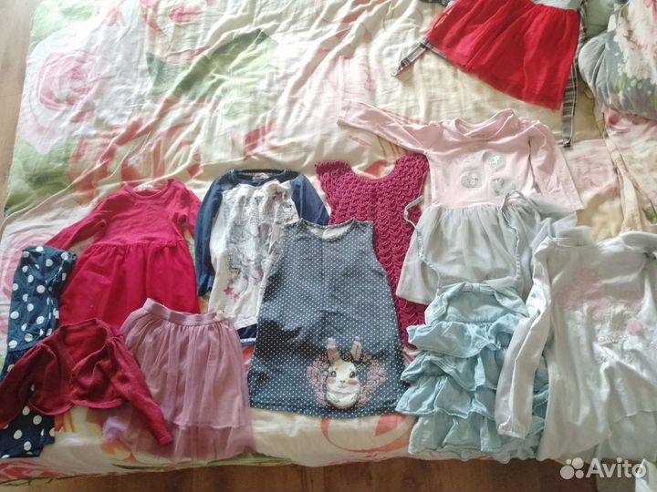 Вещи пакетом на девочку