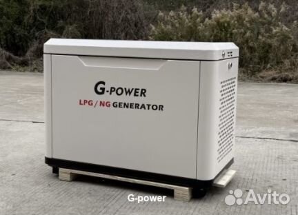 Газовый генератор 9 кВт g-powerSL9000SE3 с постоян