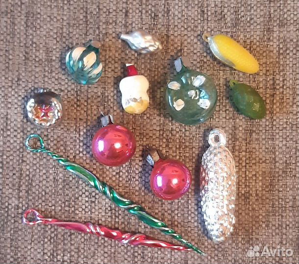 Елочные игрушки СССР