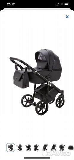 Коляска 2 в 1 Adamex bibione